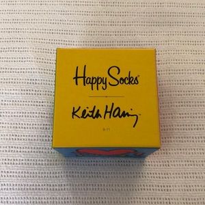 Happy Socks x Keith Haring 3 Pack Art Box